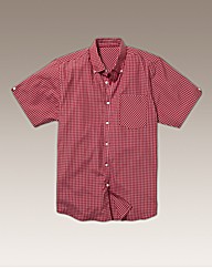 Jacamo Short Sleeve Check Shirt Regular