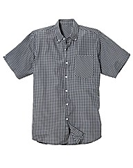 Jacamo Short Sleeve Check Shirt Long