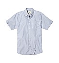 Jacamo Short Sleeve Check Shirt Long
