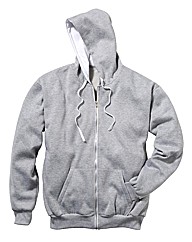 Jacamo Full Zip Basic Hoodie Regular