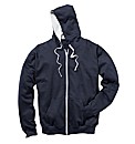 Jacamo Full Zip Basic Hoodie Regular