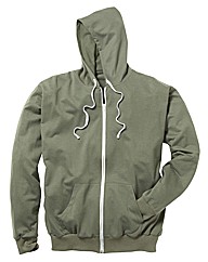 Jacamo Full Zip Basic Hoodie Regular