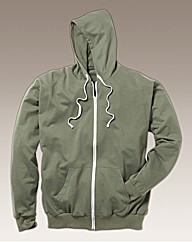 Jacamo Full Zip Basic Hoodie Regular