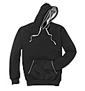 Jacamo Over Head Piped Hoodie Long