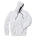 Jacamo Over Head Piped Hoodie Long