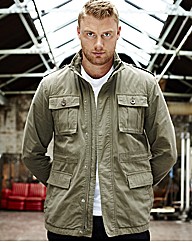 Flintoff by Jacamo Military Jacket