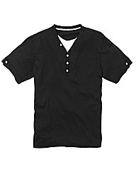 Jacamo Basic Layered T-Shirt Long