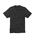 Jacamo Short Sleeve Grandad Top Regular