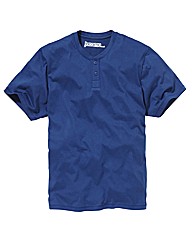 Jacamo Short Sleeve Grandad Top Regular