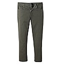 Jacamo Gaberdine Mens Jeans 35 inches