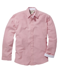 Jacamo Long Sleeve Linen Mix Shirt Reg