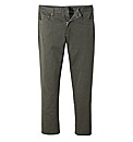 Jacamo Gaberdine Mens Jeans 27 inches