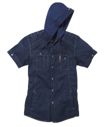Mish Mash Hooded Shirt