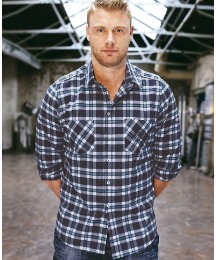 Flintoff by Jacamo Check Shirt Regular