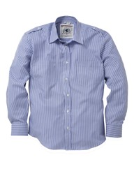 Flintoff by Jacamo Stripe Shirt Long
