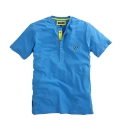 Voi Mens Button Neck T-Shirt