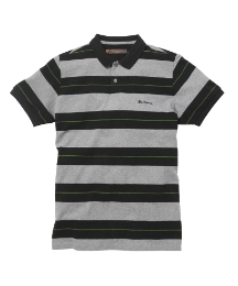 Ben Sherman Stripe Polo Shirt Regular