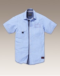 Nickelson Stripe Short Sleeve Shirt Reg