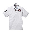 Flintoff By Jacamo Crest Polo Shirt Reg