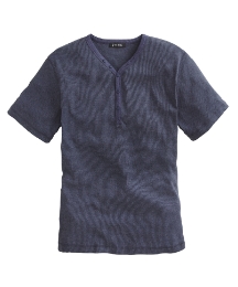 Jacamo Short Sleeve Ribbed T-Shirt Reg