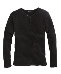 Jacamo Long Sleeve Ribbed T-Shirt Long