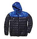 Label J Hooded Panel Jacket