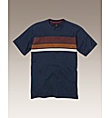Label J Block Stripe T-Shirt Regular
