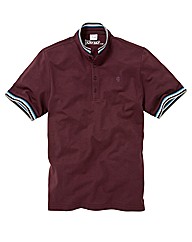 Jacamo Cycle Collar Polo Shirt Long