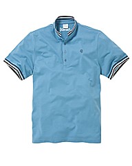 Jacamo Cycle Collar Polo Shirt Long