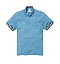 Jacamo Cycle Collar Polo Shirt Long