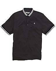 Jacamo Cycle Collar Polo Shirt Long