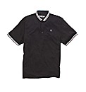 Jacamo Cycle Collar Polo Shirt Long