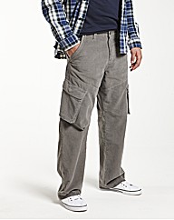 Jacamo Cord Cargo Jeans 31In