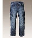 Mish Mash Ranger Denim Cargo Pants 33 in