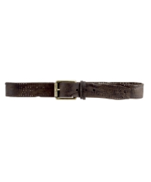 Religion Slashed Strap Belt