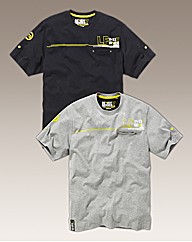 Loyalty & Faith Pack Of Two T-Shirts