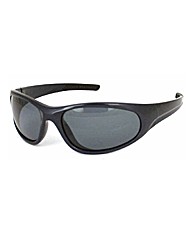 F-Polarised Oval Wrap Sunglasses