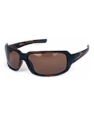 F-Polarised Rectangular Wrap Sunglasses