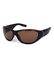 F-Polarised Chunky Wrap Sunglasses