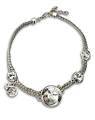 Malissa J Off Centre Stone Necklace