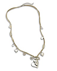Malissa J Multi Heart Pendant Necklace