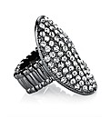 Petal Dolls Oval Crystal Ring