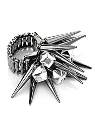 Petal Dolls Black Spike Ring