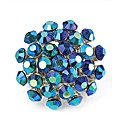 Petal Dolls Blue Crystal Ring