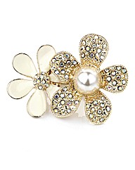 Petal Dolls Gold Flower Ring
