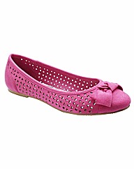 Joe Browns Cut Out Ballerina Pumps E Fit