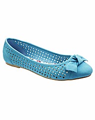 Joe Browns Cut Out Ballerina Pumps E Fit