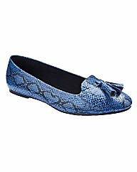Simply Be Tassle Pumps E Fit