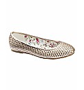 Simply Be Woven Pumps E Fit