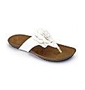 Simply Be Flower Toe Post EEE Fit